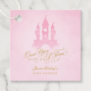 Gång på en tidsinställd småbarnskuva i Castle Gåvor Etiketter