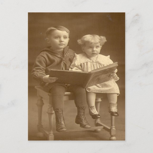 Gång på vykort (Framsida)