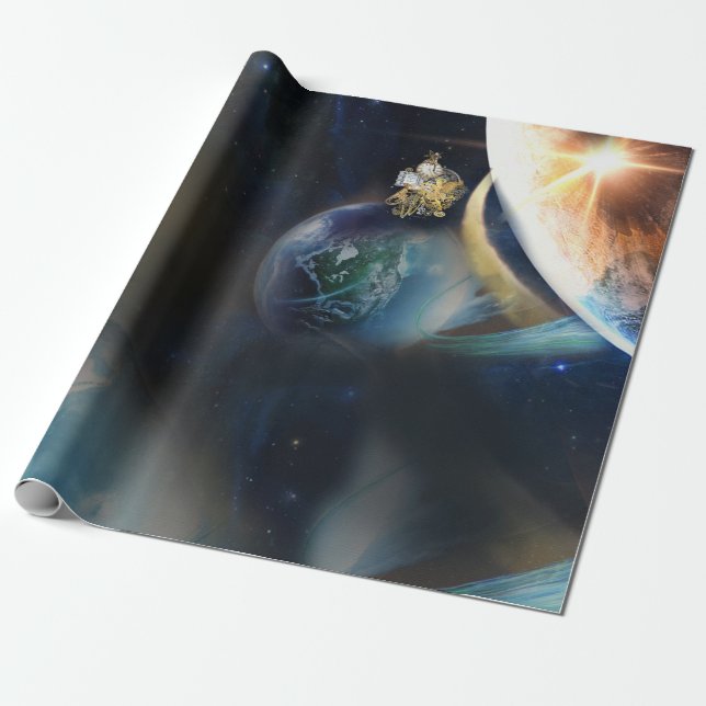 Gång Presentpapper (Utrullad)