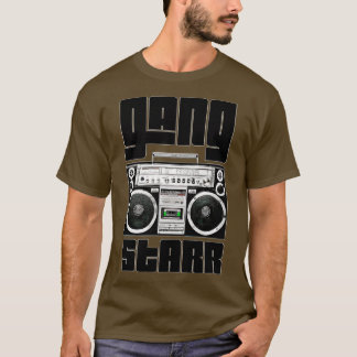Gang Starr Original Retro Fläkt Art Design T Shirt