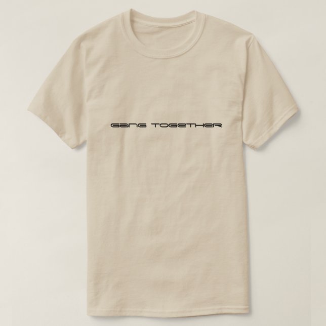 gang t.shirt t shirt (Design framsida)