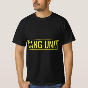 Gang Unit Police T Shirt