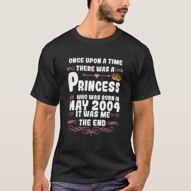 Gång var det en prinsessa. Maj 2004 Bi T Shirt (Framsida)