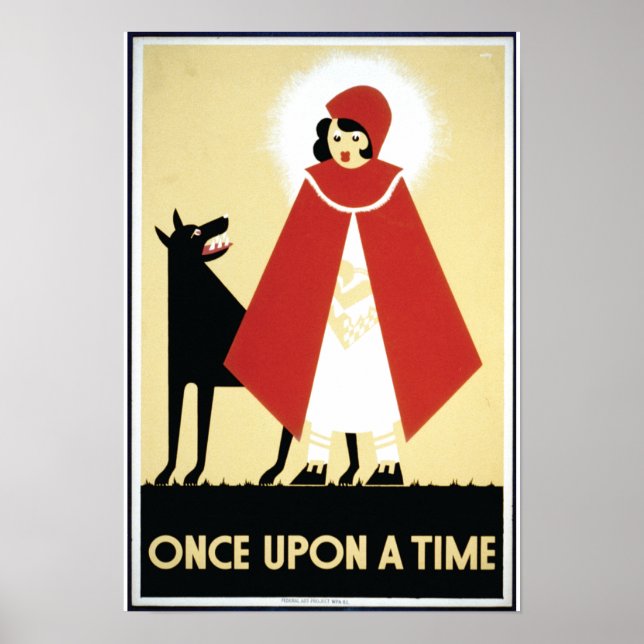 Gång vid en tid av 1930 poster (Framsidan)