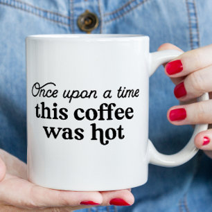 Gång vid en tidpunkt då kaffet var hett Funny Mamm Mugg
