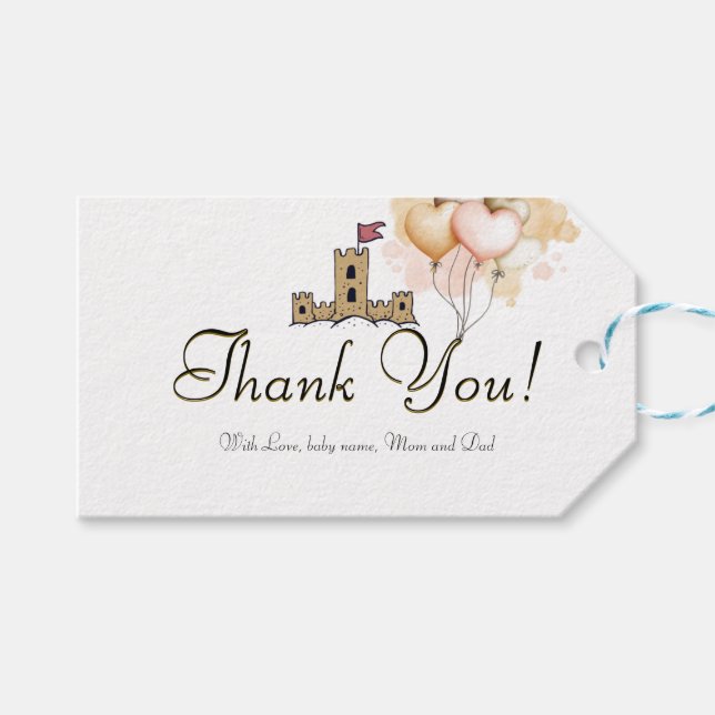 Gång vid en tidpunkt i ett Joy-land Presentetikett (Framsidan (Horisontell))