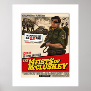 Gång vid en tidpunkt i schaktfaner 14 av Mclusk Poster