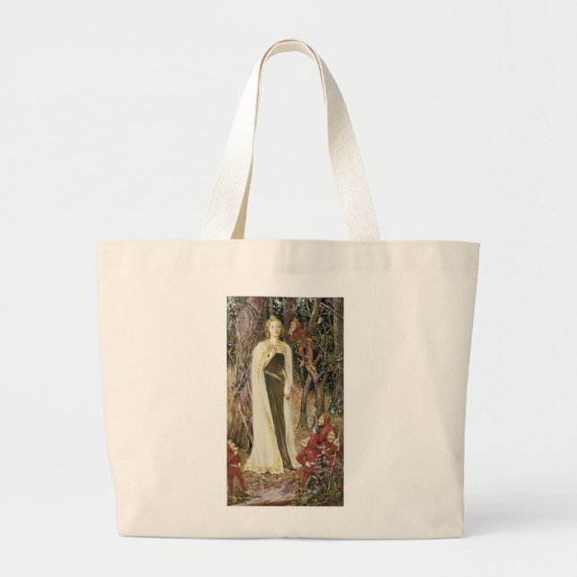 Gång vid en tidpunkt jumbo tygkasse (Framsidan)