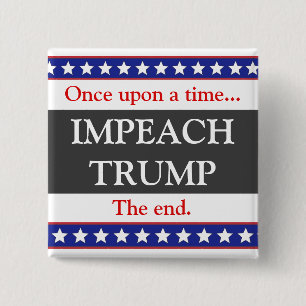 Gång vid en tidpunkt.. Knappen Impeach Trump Knapp