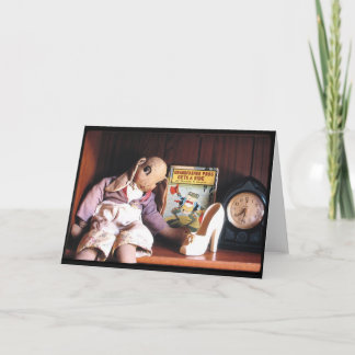 Gång vid en tidpunkt.. Kort för hälsning