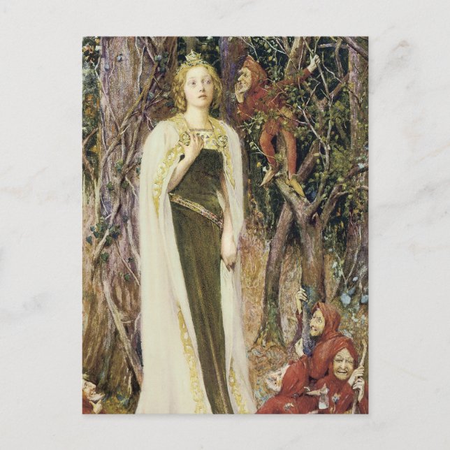 Gång vid en tidpunkt vykort (Framsida)