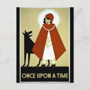 Gång vid en tidpunkt - WPA Poster - Vykort