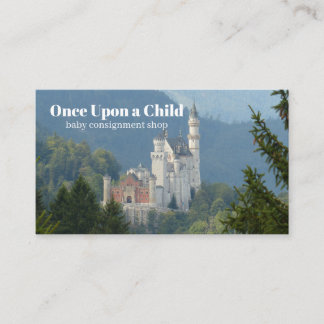 Gång vid ett Baby (Child Boutique QR Code) Visitkort