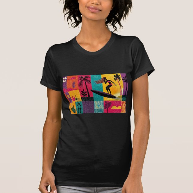 Gång vid våg t shirt (Framsida)