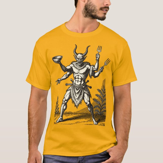 Ganga-Grammas stora offergåva T Shirt (Framsida)