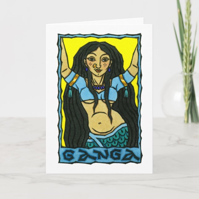 Ganga-gratulationskort Kort (Framsida)
