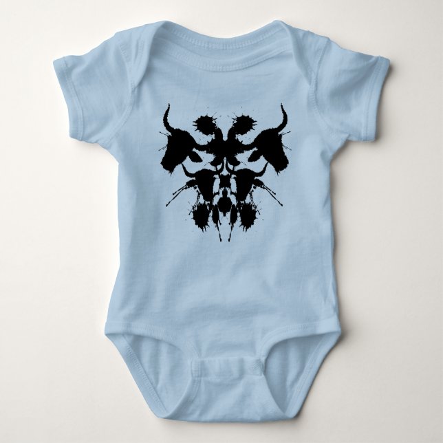 GÅNGALLÉVÄSTER FÖR BABY RORSCHACH T SHIRT (Framsida)