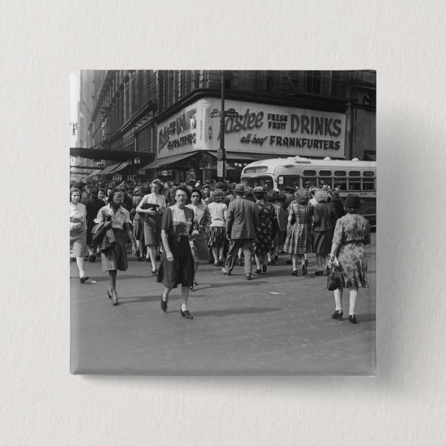 Gångare 2 knapp (Framsida)