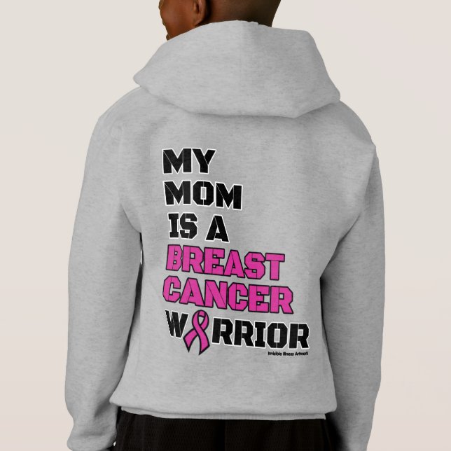 Gångare/block/Mamma...Bröstcancer T Shirt (Baksida)