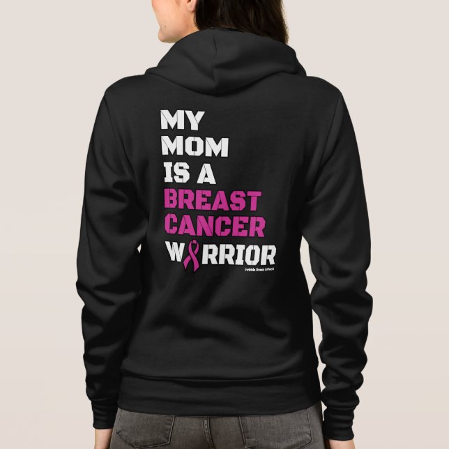 Gångare/block/Mamma...Bröstcancer T Shirt (Baksida)