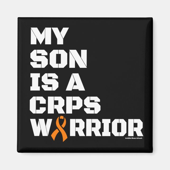 Gångare/block/son...CRPS Magnet (Framsidan)