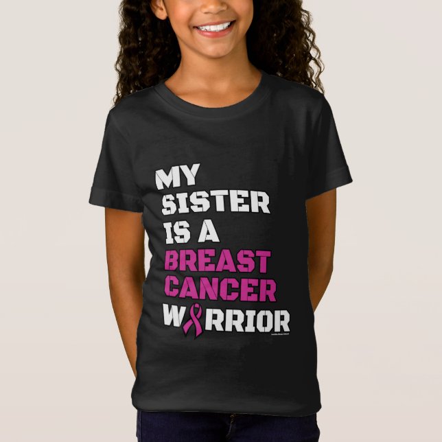 Gångare/block/syster...Bröstcancer T Shirt (Framsida)