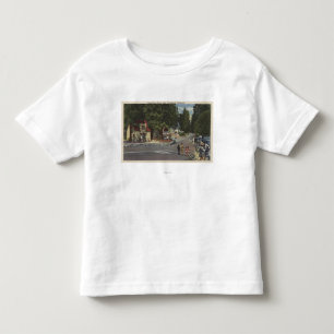 Gångare på sjökustdrev t shirt