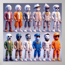 Gångarna till hissarna poster