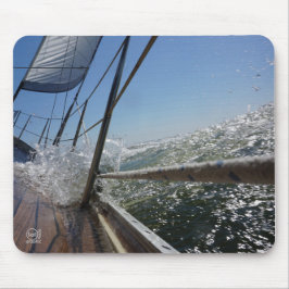 Gangboord onder water, actie. musmatta