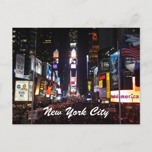 gånger kvadratisk vykort (Framsida)