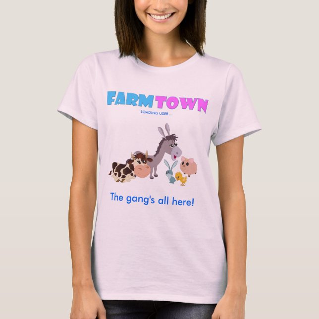 Gänget är här! tee (Framsida)