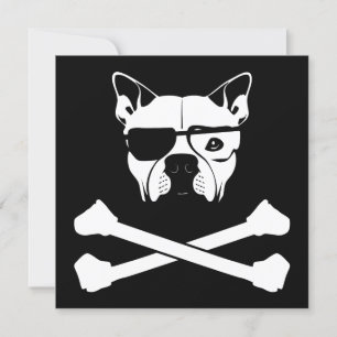gänget breed and crossbones inbjudningar