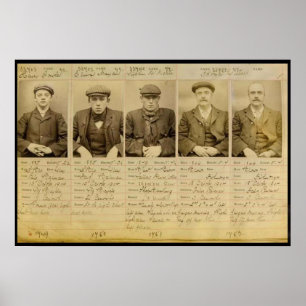 Gänget kallade Peaky Blinders som opererade i Poster