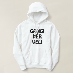GANGI ÞÉR VEL! LYCKA TILL! Isländskt språk Hoodie