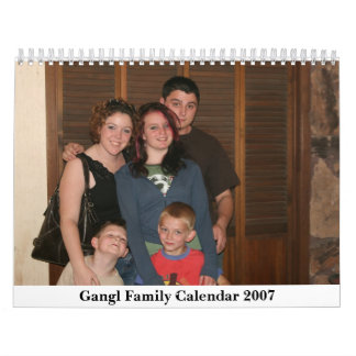 Gangl familjkalender 2007 kalender