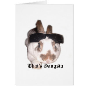 Gangsta Hälsningskort