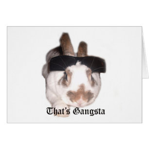 Gangsta Hälsningskort