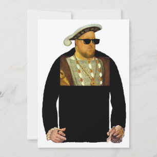 Gangsta Henry VIII Julkort