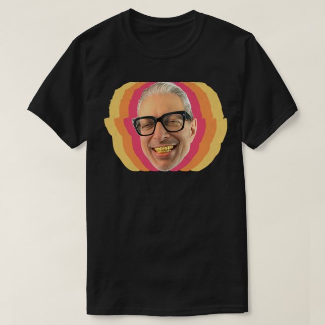 Gangsta Jeff Goldblum T Shirt (Design framsida)