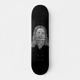 Gangsta Jesus Mini Skateboard Bräda 18,5 Cm