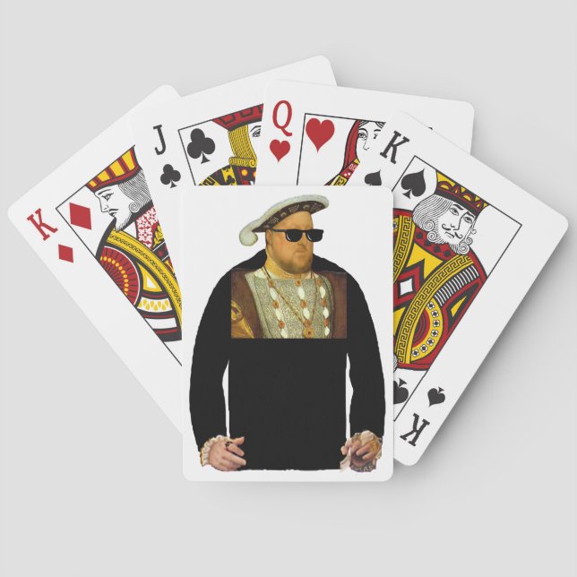 Gangsta Kung Henry VIII Casinokort (Baksidan)