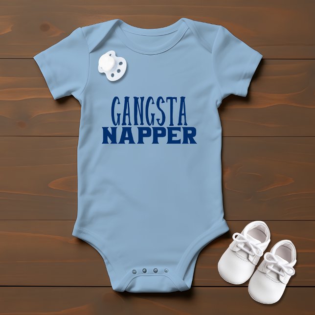 Gangsta Napper Cute och Funny Boy T Shirt (Skapare uppladdad)