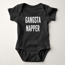 Gangsta Napper rolig baby-trötta skjorta Tee Shirt