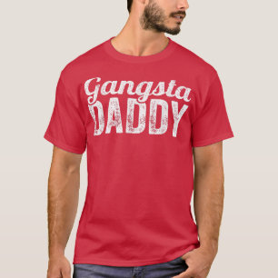 Gangsta pappa För manar och Far Dag T Shirt