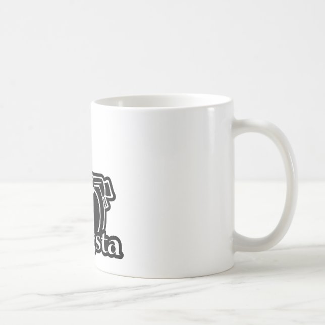 Gangsta - pistol för gangsterRevolvervapen Kaffemugg (Höger)