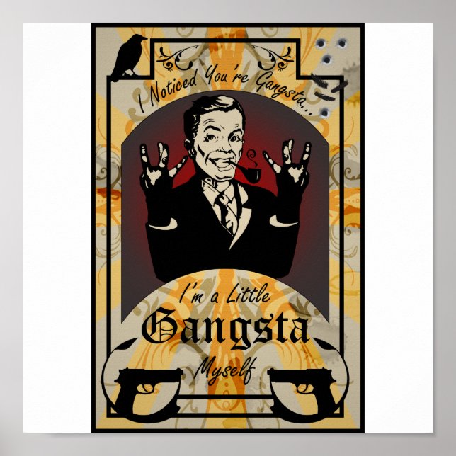 Gangsta Poster (Framsidan)
