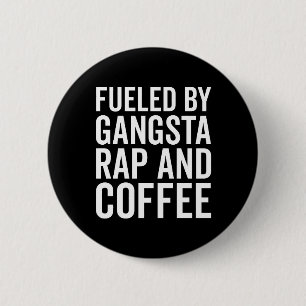 Gangsta Rap- och kaffefonote Knapp