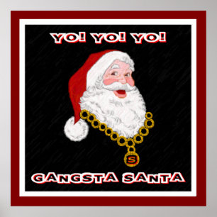 Gangsta Santa affisch