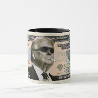 Gangsta Trump 2025 Dollarsedel Mugg