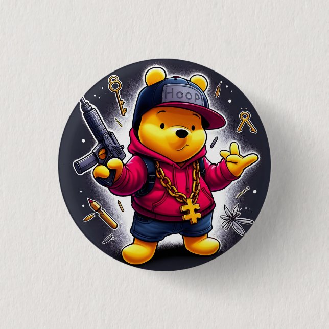 Gangsta Winnie, Pooh 1 Knapp (Framsida)